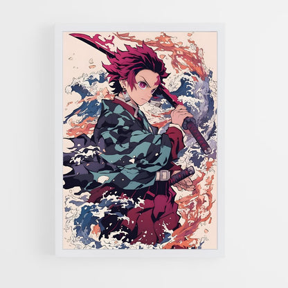 demon-slayer-11 cadre Blanc