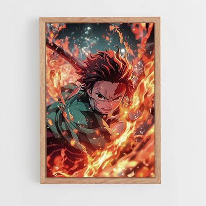 Poster L'epico Tanjiro