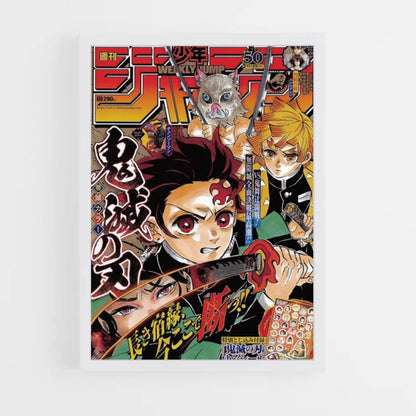 Poster Demon Slayer Shonen Jump