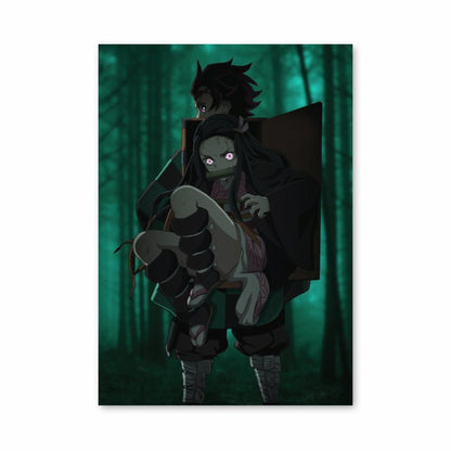 Poster Tanjiro x Nezuko