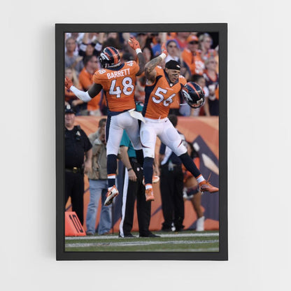 Poster del salto dei Denver Broncos