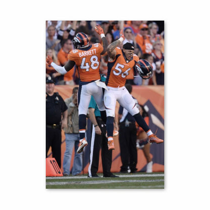 Poster del salto dei Denver Broncos