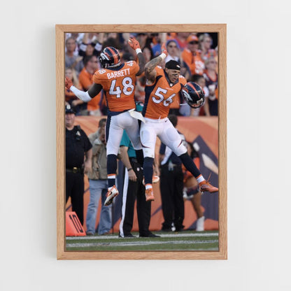 Poster del salto dei Denver Broncos