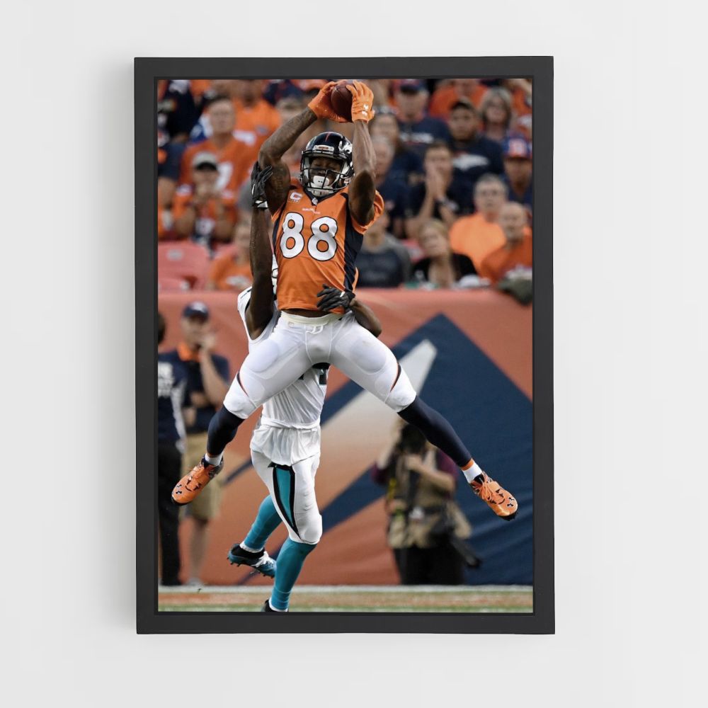 Poster del ricevitore dei Denver Broncos