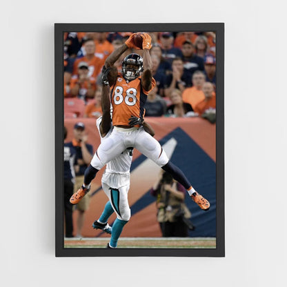 Poster del ricevitore dei Denver Broncos