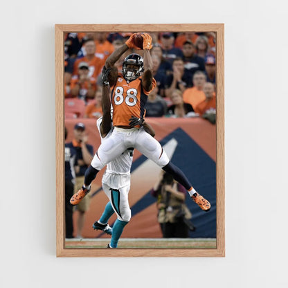 Poster del ricevitore dei Denver Broncos