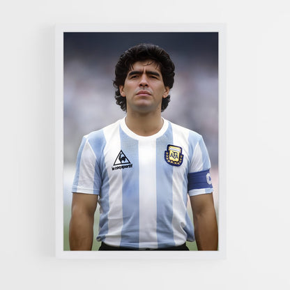 diego-maradona-1 cadre Blanc