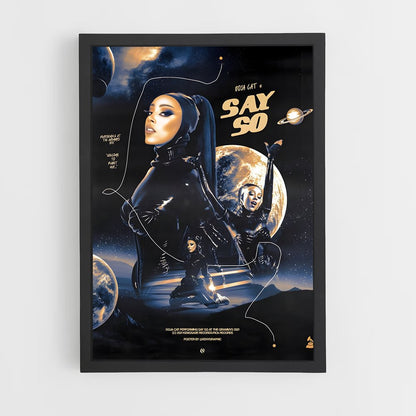 doja-cat-4 cadre Noir