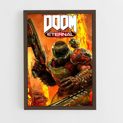 doom-11 cadre Bois foncé