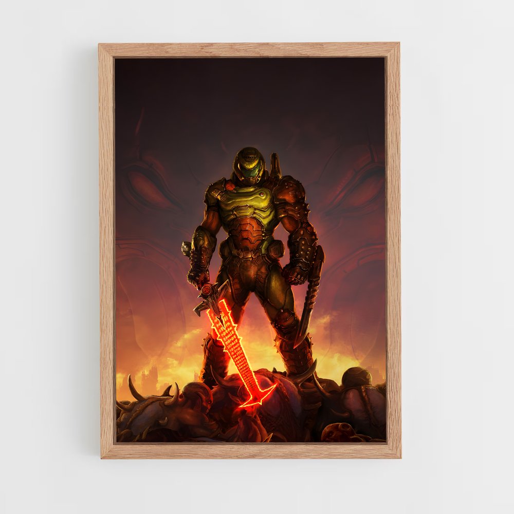 doom-2 cadre Bois clair