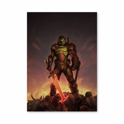 Poster Doom Épée