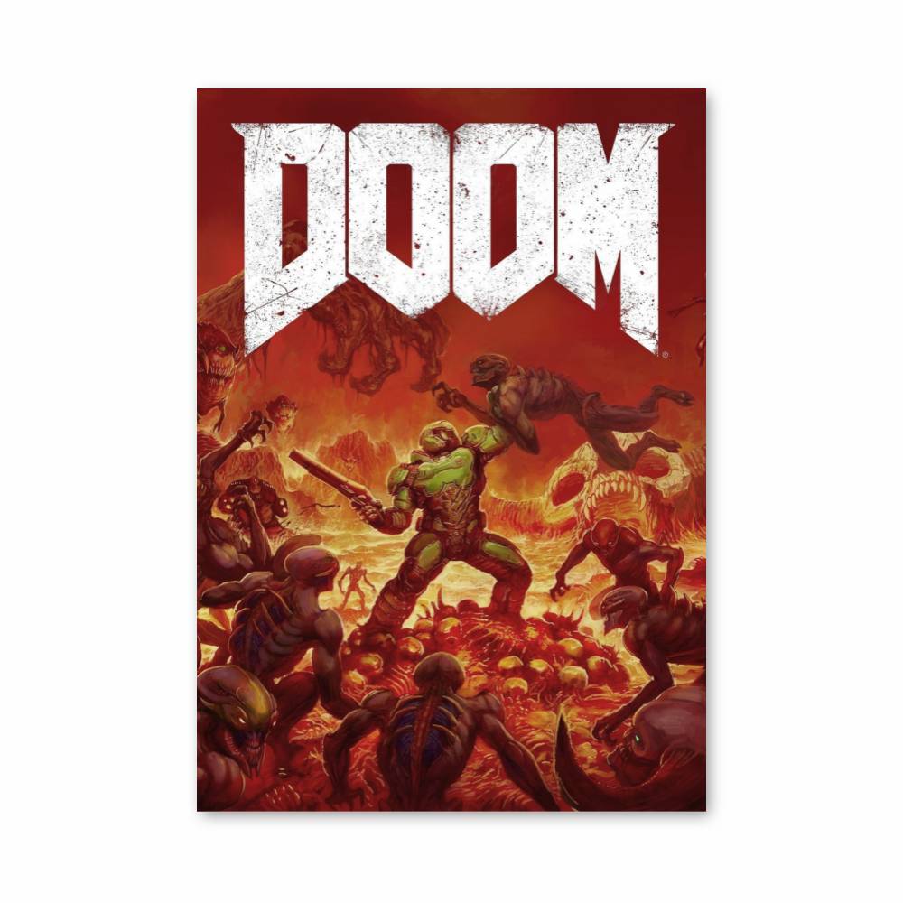 Affiche Jeu Doom