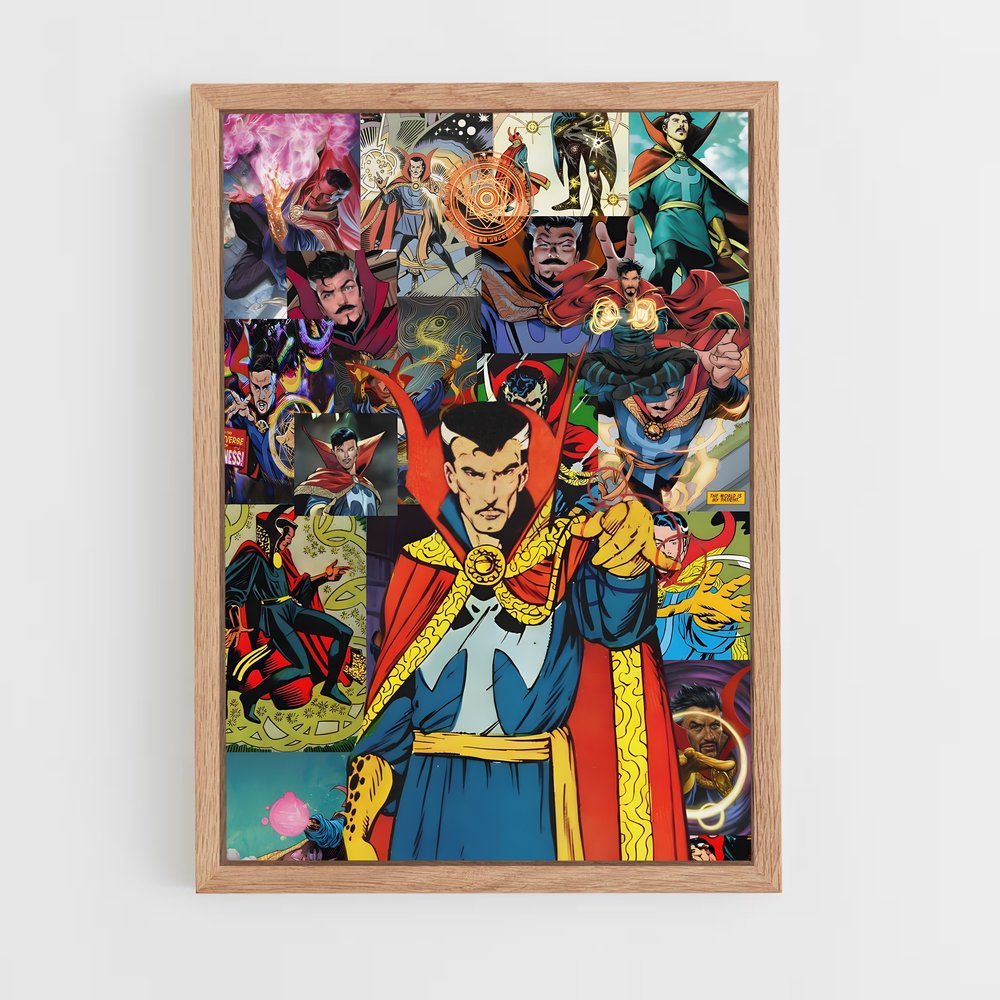 dr-strange-3 cadre Bois clair