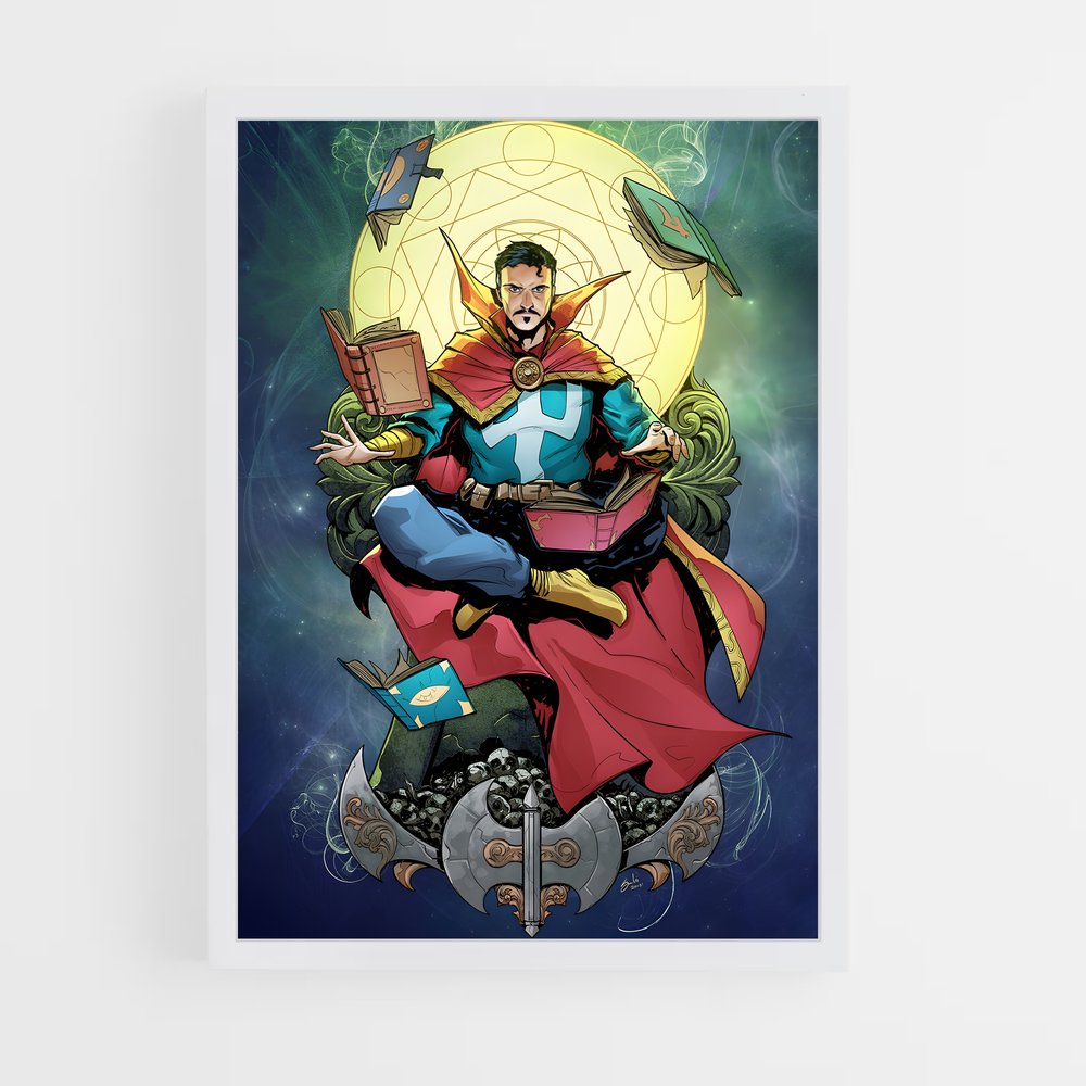 dr-strange-5 cadre Blanc
