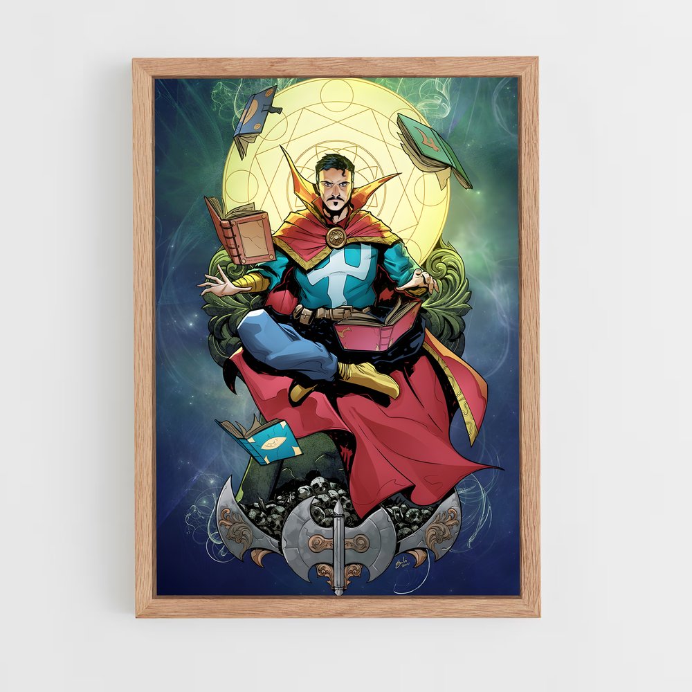 dr-strange-5 cadre Bois clair