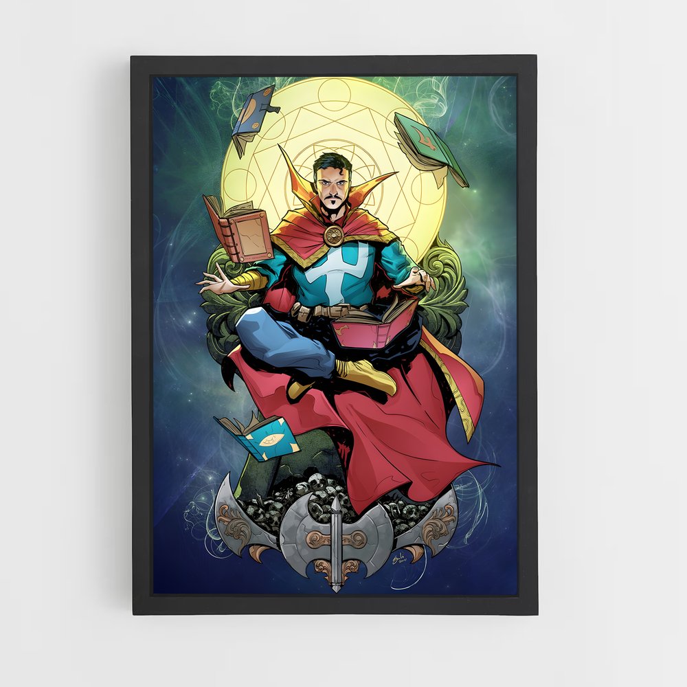 dr-strange-5 cadre Noir