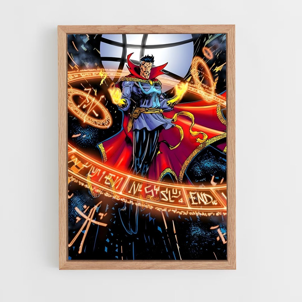 dr-strange-7 cadre Bois clair