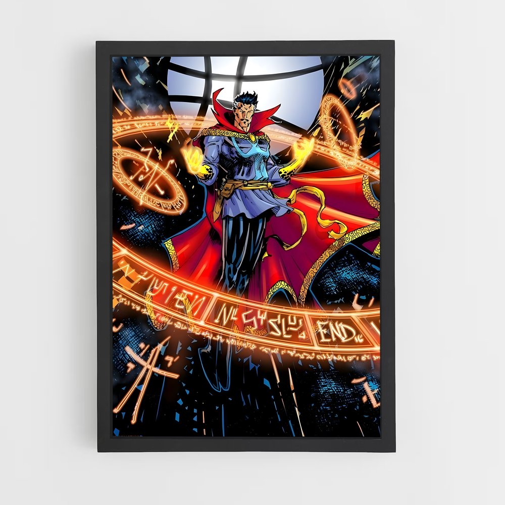 dr-strange-7 cadre Noir