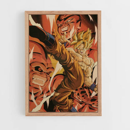 Poster Goku vs Freezer vs Boo: edizione 1993