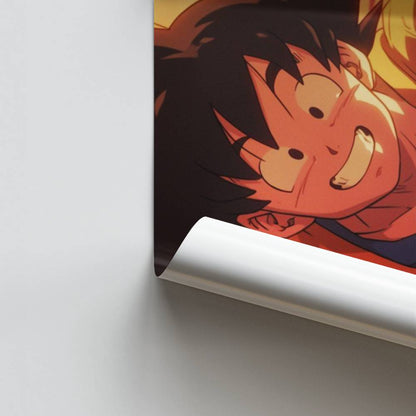 Poster Il sorriso di Goku