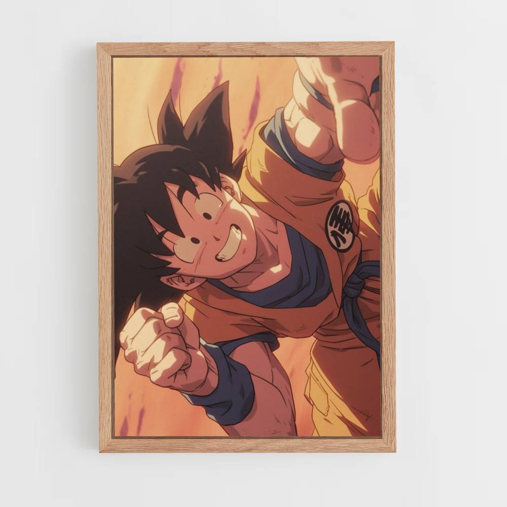 Poster Il sorriso di Goku