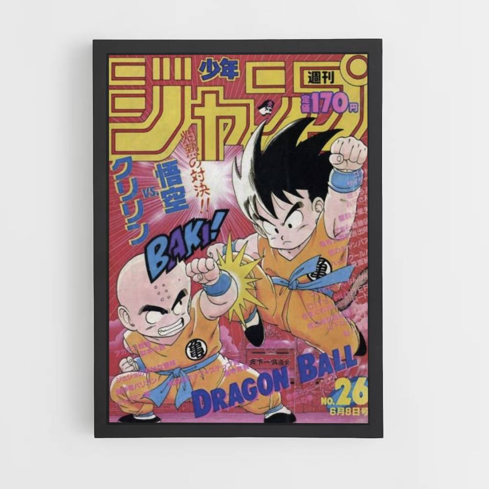 Poster Crilin contro Goku