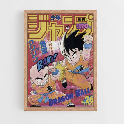 Poster Crilin contro Goku