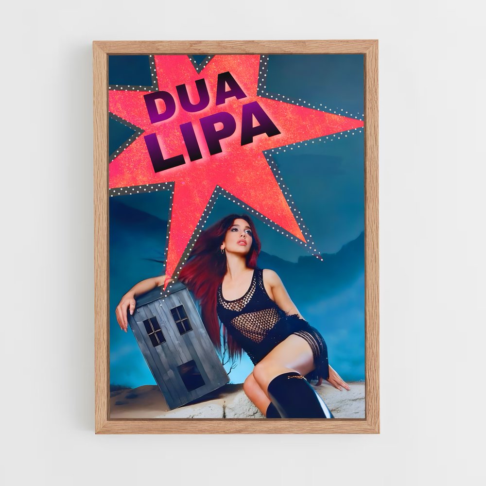 dua-lipa-6 cadre Bois clair