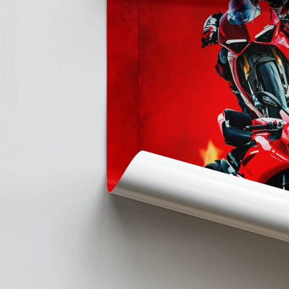 Poster Ducati Panigale V4