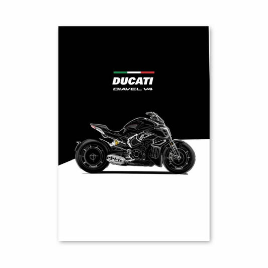 Poster Ducati Diavel V4