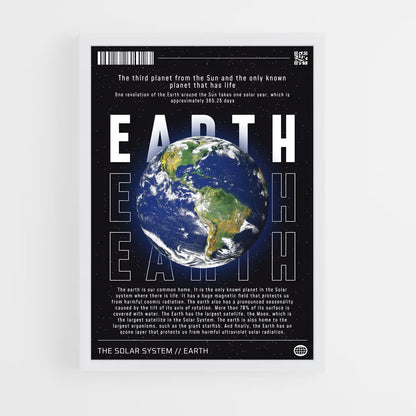 earth-9 cadre Blanc