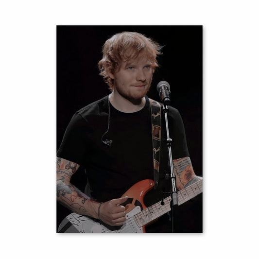 Poster Ed Sheeran Chitarra