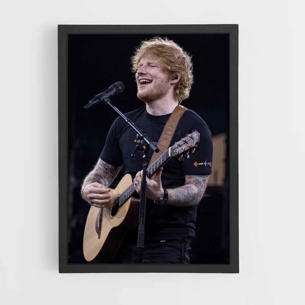 Poster Ed Sheeran Musica