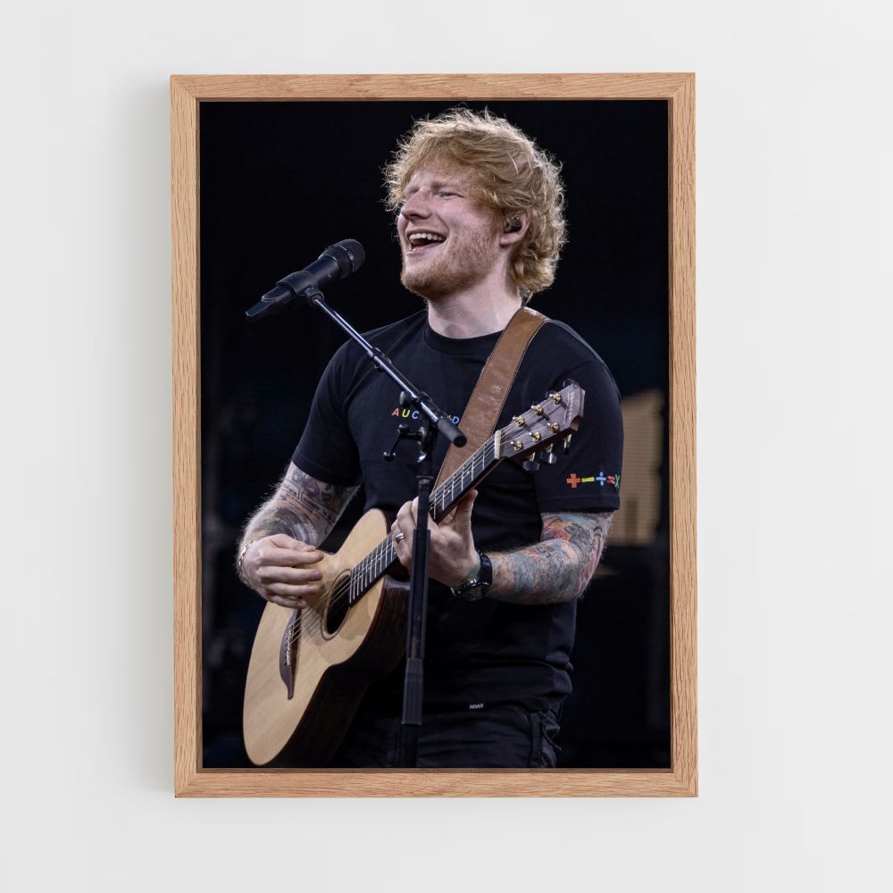 Poster Ed Sheeran Musica