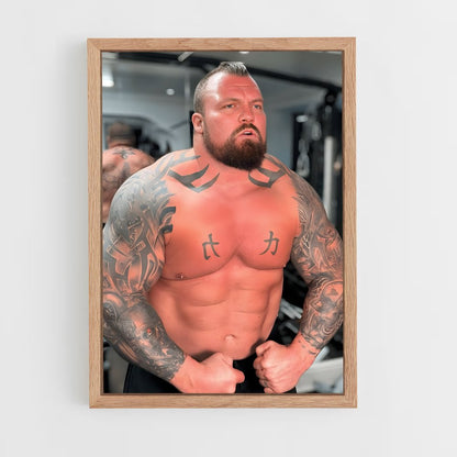 eddie-hall-6 cadre Bois clair