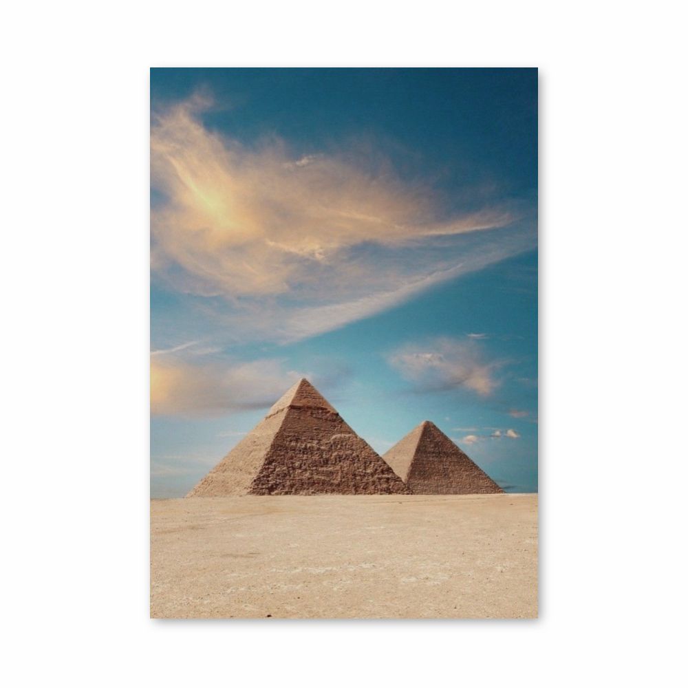 Poster della piramide di Cheope