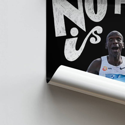 Poster Eliud Kipchoge Nessun limite