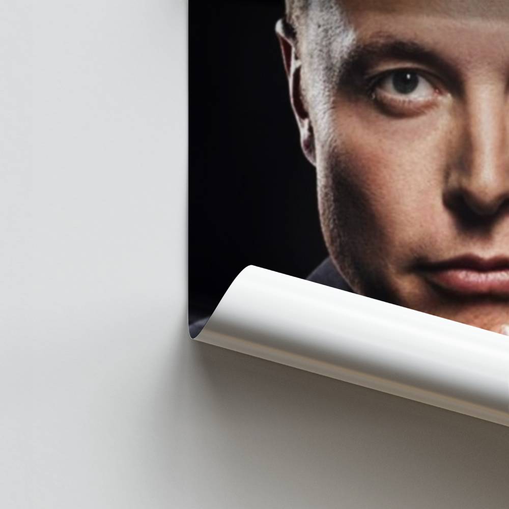 Poster Ritratto di Elon Musk