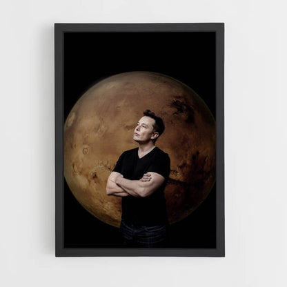 Poster Elon Musk marzo