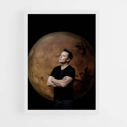 Poster Elon Musk marzo