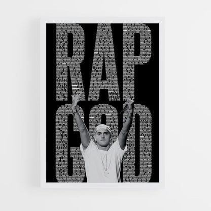 Poster Rap Dio Eminem