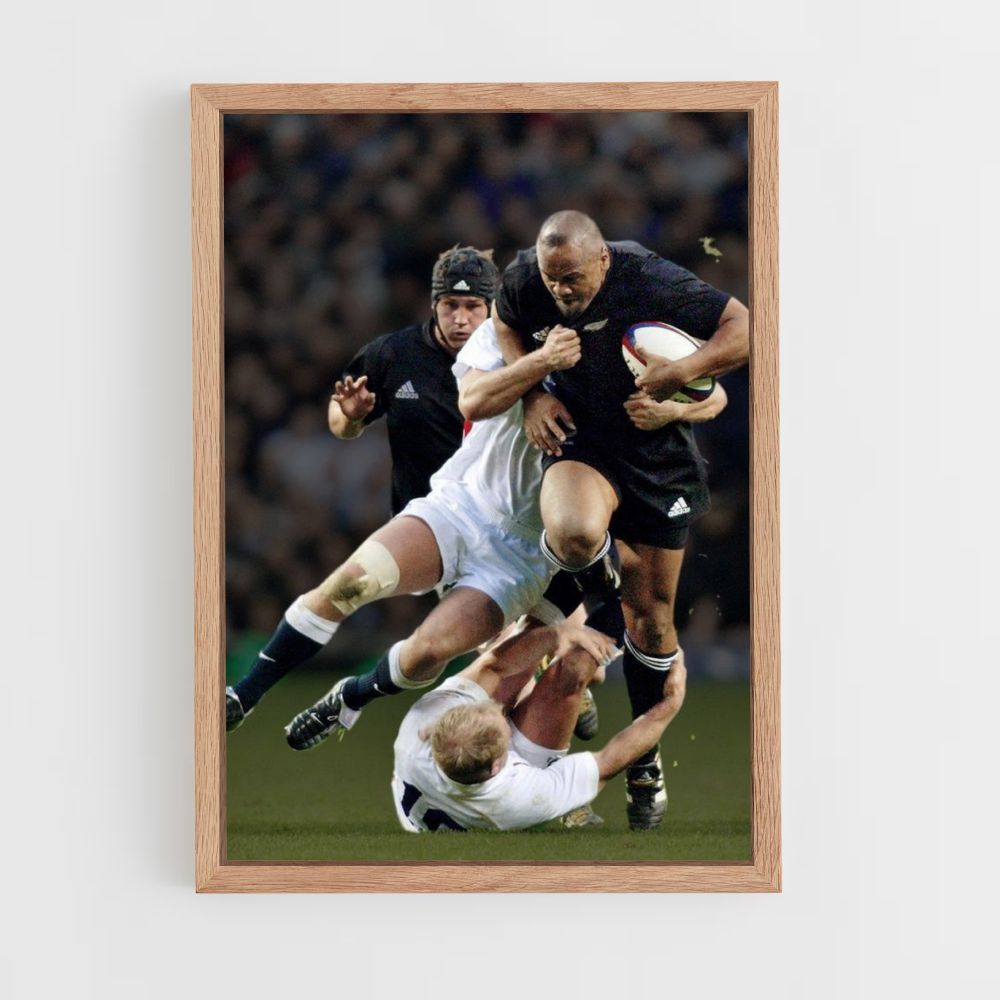 Poster Attrezzatura da rugby dell'Inghilterra