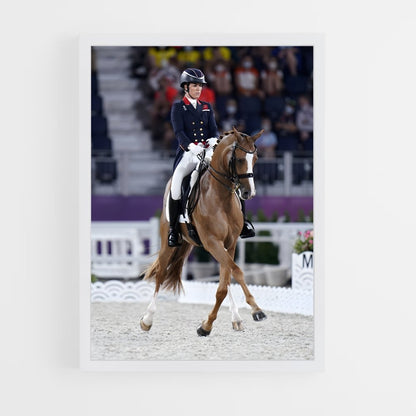 equitation-16 cadre Blanc