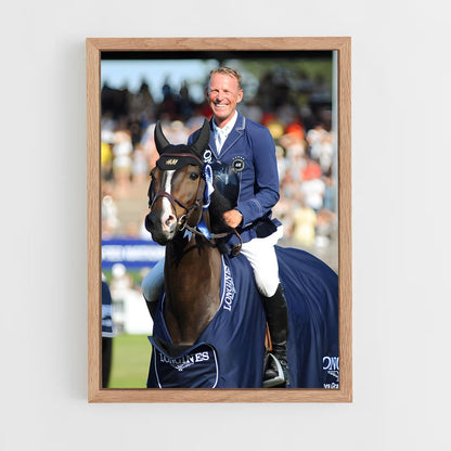 equitation-19 cadre Bois clair