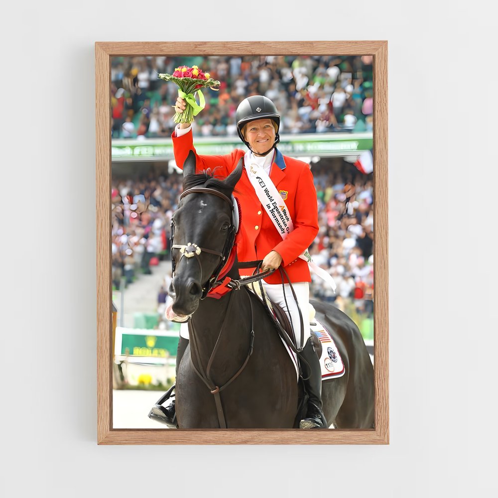 equitation-20 cadre Bois clair