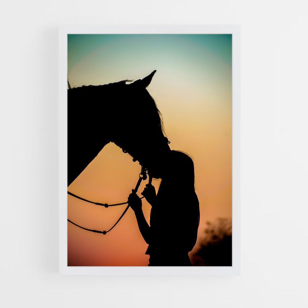 equitation-4 cadre Blanc