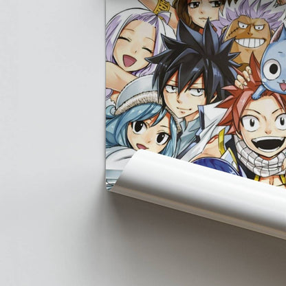 Poster Personaggi di Fairy Tail