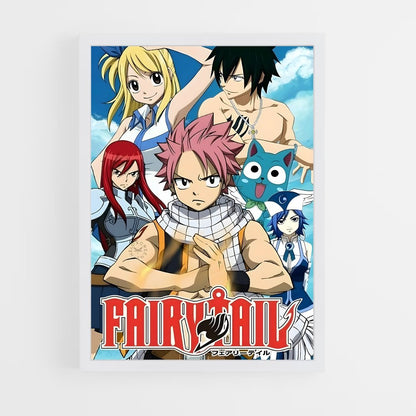 fairy-tail-3 cadre Blanc