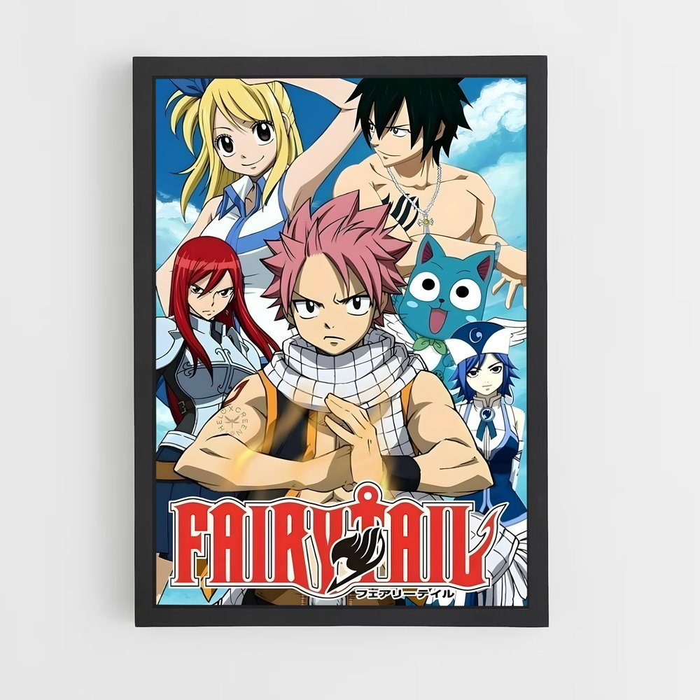 fairy-tail-3 cadre Noir