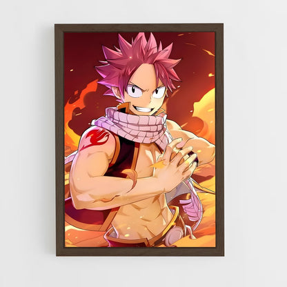 fairy-tail-5 cadre Bois foncé